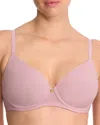 Natori Cloud Comfort Underwire Back Smoothing Bra In Rose Mist