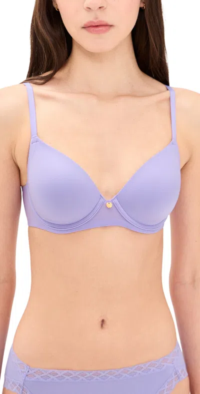 Natori Cloud Comfort Back Smoothing T-shirt Bra Violet Tulip In Purple