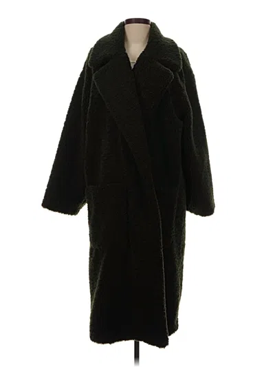 Pre-owned Natori Coat In Black