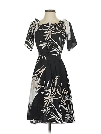 Pre-owned Natori Cocktail Dress In Black