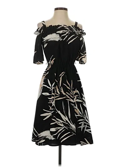 Pre-owned Natori Cocktail Dress In Black