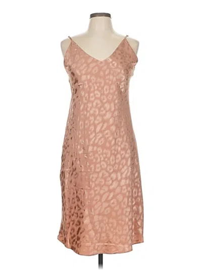 Pre-owned Natori Cocktail Dress In Brown