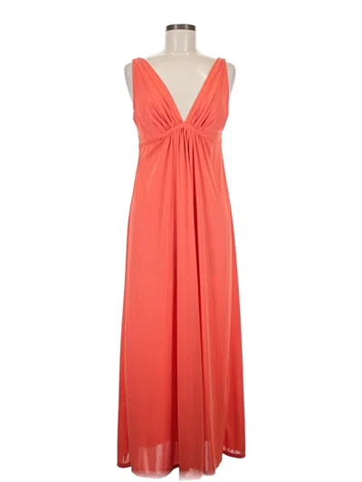 Pre-owned Natori Cocktail Dress In Orange