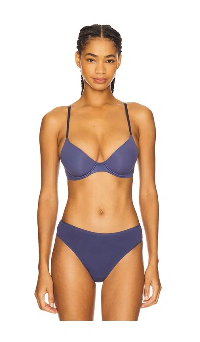 Natori Convertible Demi T-shirt Bra In Blue