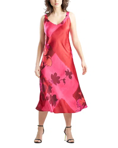 Natori Coromandel Satin Gown In Pink
