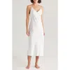 Natori Decadence Leopard Jacquard Satin Chemise In Warm White