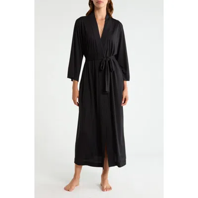 Natori Delight Robe In Black