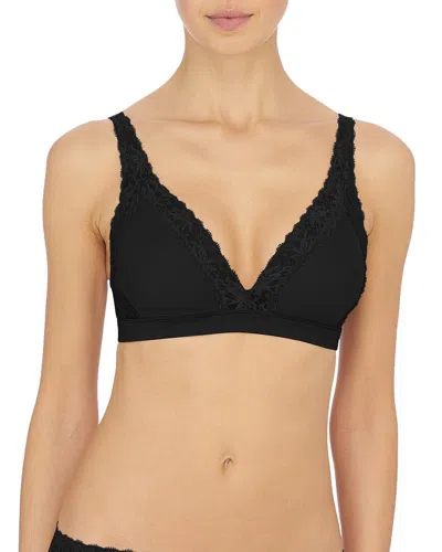 Natori Discreet Spacer Wireless T-shirt Bra In Black