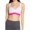 Natori Dynamic Contour Underwire Sports Bra In Grape/bery