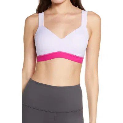 Natori Dynamic Contour Underwire Sports Bra In Grape/bery