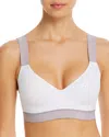 Natori Dynamic Contour Underwire Sports Bra In White/lead