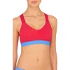 Natori Dynamic Racerback Sport Bralette In Sunset/blu