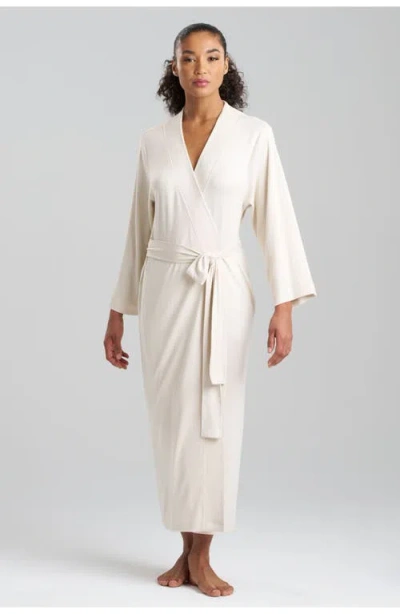 Natori Eden Dream Robe In Ecru