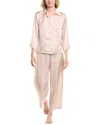 Natori Edit 2pc Ashley Icon Notch Pajama Set In Neutral