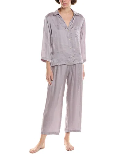 Natori Edit 2pc Ashley Icon Notch Pajama Set
