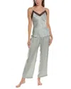 Natori Edit 2pc Ashley Pajama Set In Blue