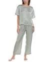 Natori Edit 2pc Ashley Pajama Set In Blue