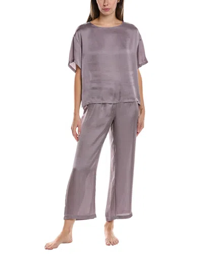 Natori Edit 2pc Ashley Pajama Set In Purple