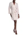 Natori Edit Aria Printed Rib Robe In Pink