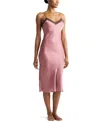 Natori Edit Ashley Icon Gown With Lace In Pink