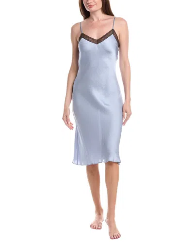 Natori Edit Ashley Night Gown In Blue