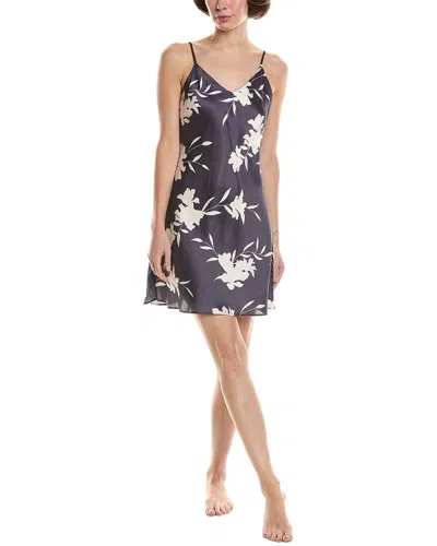 Natori Edit Lily Printed Satin Icon Chemise