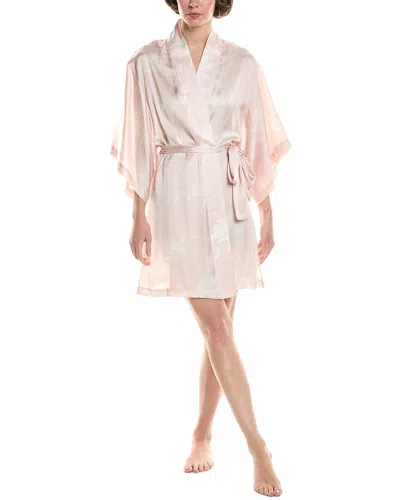 NATORI EDIT NATORI EDIT LILY PRINTED SATIN ICON WRAP