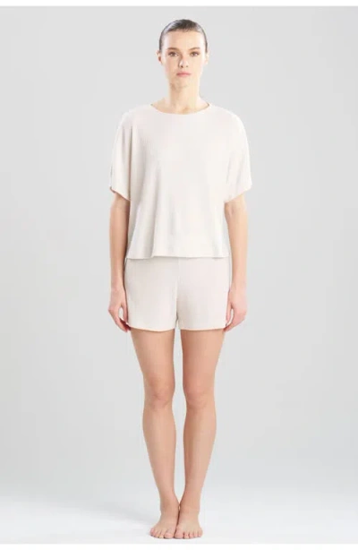 Natori Edit Mila Waffle Everywhere Wedge Top In White