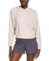 Natori Edit Mila Waffle Knit Hoodie In Neutral