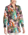 Natori El Nido Long Sleeve Cotton Poplin Tunic