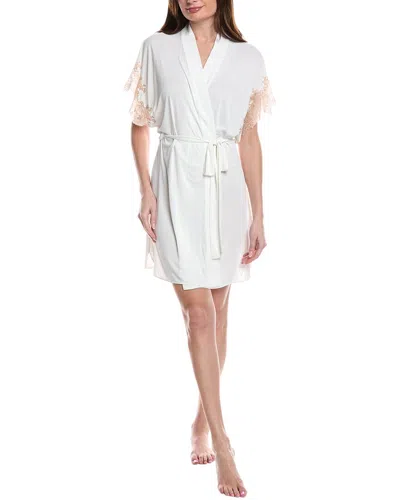 NATORI ELEGANT LACE APPLIQUE WRAP