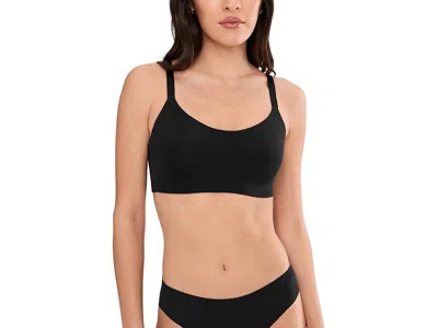Natori Elevate Convertible Wireless Sport Bra In Black