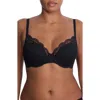 Natori Elusive Lace Plunge T-shirt Bra In Black