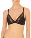 Natori Embellished Embroidered Lace Underwire Bra