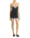 Natori Enchant Chemise In Black White Lace