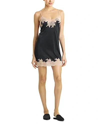 Natori Enchant Chemise In Black White Lace