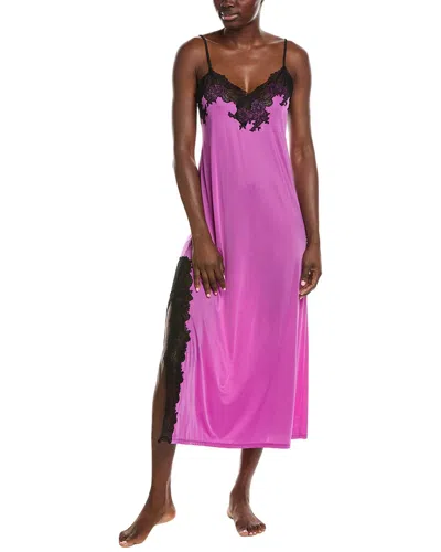 Natori Enchant Slip Gown In Purple