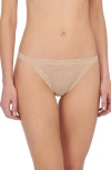 Natori Escape Lace String Bikini In Multi