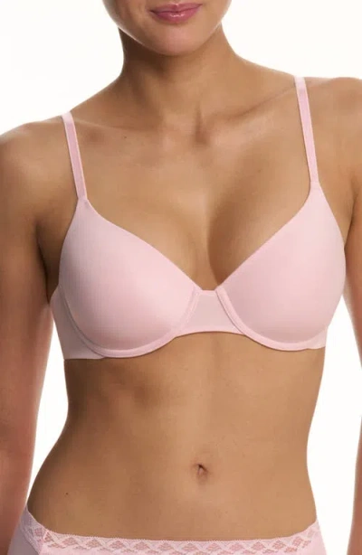 Natori Everfit Seamless Convertible T-shirt Bra In Pink