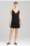 Natori Lace V Neck Romper In Black