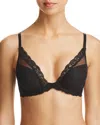 Natori Feathers Nursing Plunge Contour Underwire Bra 730023m In Black