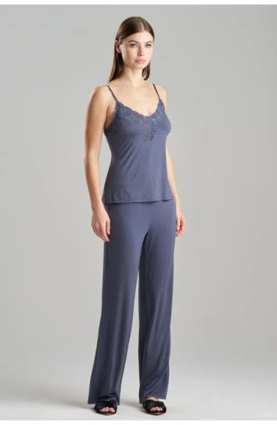 Natori Feathers Essentials Cami Pj Set In Navy