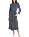 Natori Luxe Shangri-la Robe In Blue