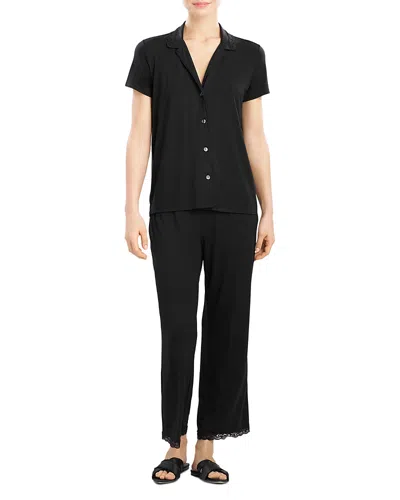 NATORI FEATHERS ESSENTIALS SHORT SLEEVE PAJAMA SET