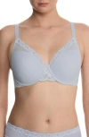 Natori Feathers Full Figure Plunge T-shirt Bra In Blue