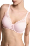 Natori Feathers Full Figure Plunge T-shirt Bra In Pink