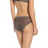 Natori Feathers Hipster Briefs In Gray