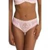 Natori Feathers Low-rise Sheer Hipster Underwear Lingerie 753023 In Pink