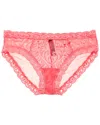 Natori Feathers Hipster Panty In Pink