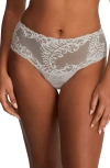 Natori Feathers Lace Brief In Whipped Mint Lace
